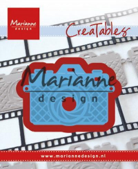 Billede: skære/prægeskabelon kamera, MARIANNE DESIGN CUT/EMB LR0605 Photo Camera, 60x40mm