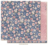 Billede: 1 ark dobbeltsidet karton - Denim & Girls - Romantic blouse