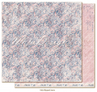 Billede: 1 ark dobbeltsidet karton - Denim & Girls - Ripped Jeans