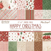 Billede: HAPPY CHRISTMAS - Paper Pack - 6