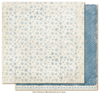 Billede: 1 ark dobbeltsidet karton - Christmas Wonderland - Let it snow, Maja Design