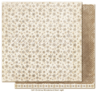 Billede: 1 ark dobbeltsidet karton - Christmas Wonderland -Silent night , Maja Design