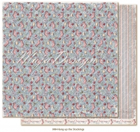 Billede: 1 ark dobbeltsidet karton - Christmas Season - Hang up the Stockings