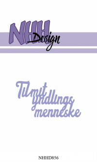 Billede: skæreskabelon NHH Design Dies 