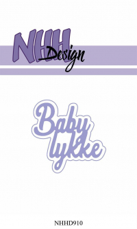 Billede: skæreskabelon Babylykke med skygge, NHH Design Dies, NHHD910,
5,2x5,1cm