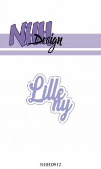 Billede: skæreskabelon Lille ny med skygge, NHH Design Dies, NHHD912, 4,6x4,7cm