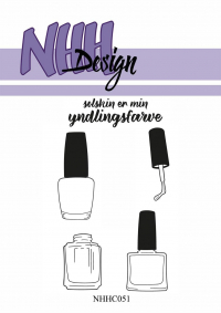 Billede: NHH Design Clearstamp 