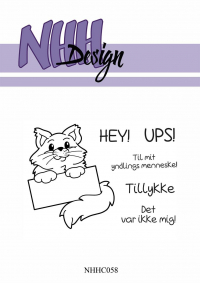 Billede: NHH Design Clearstamp 
