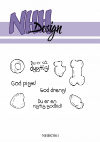 Billede: NHH Design Clearstamp 