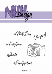 Billede: NHH Design Clearstamp 
