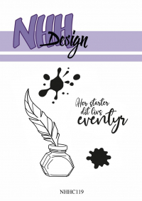 Billede: NHH Design Clearstamp 