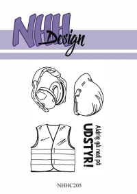Billede: NHH Design Clearstamp 