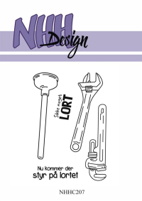 Billede: NHH Design Clearstamp 