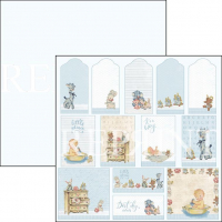 Billede: REPRINT Scrapbooking Ark 1 STK 200GR 30,5×30,5cm “RP0341