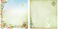 Billede: STUDIO LIGHT SCRAPBOOKING ARK 30,5×30,5CM 1 ARK SCRAPCS04, CELEBRATE SPRING, førpris kr. 8,- nupris