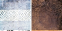 Billede: 1 ark STUDIO LIGHT SCRAPBOOKING ARK 30,5×30,5CM, SCRAPDEN03, DENIM SATURDAYS, førpris kr. 8,- nupris