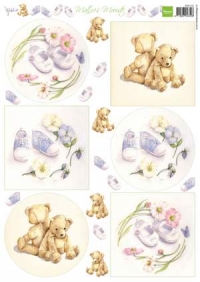 Billede: babysko og bamser, marianne design, mb0159