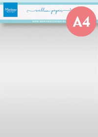Billede: Marianne Design Vellum CA3186, A4 - 5 ark 