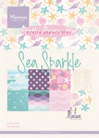 Billede: MARIANNE DESIGN PAPIRBLOK PK9163 Sea Sparkle, A5