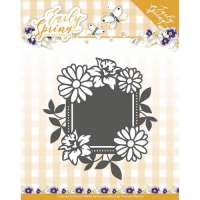 Billede: skæreskabelon blomstertags, PRECIOUS MARIEKE DIE PM10113, 7,8 x 8,1 cm