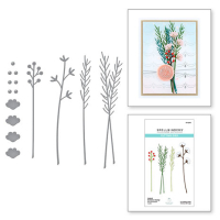 Billede: skæreskabelon Sealed Botanical Sprigs Etched Dies (S4-1248), Spellbinders