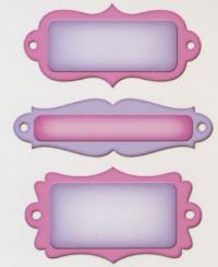 Billede: spellbinders grommet tags, 3 die, s4-322, førpris kr. 170,-, nupris