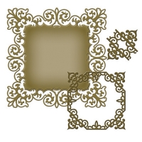 Billede: spellbinders Majesty Accent 1: 1 x 1
Accent 2: 2? Inset: 4 Border: 4?
