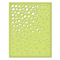 Billede: spellbinders Cascade Dots, Inset: 3 x 5