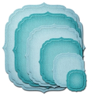 Billede: skæreskabelon Spellbinders S4-489 Labels Forty Seven Die Template, førpris kr. 170,00,nupris