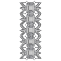 Billede: spellbinders Shapeabilities Art Deco Arched Diamond Etched Dies, 2.55 x 7.00 inch