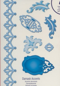 Billede: Damask Accents, 7 dies, s5-080, spellbinders, førpris kr. 230,00,nupris