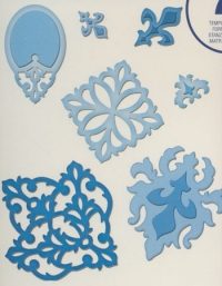 Billede: Damask Motifs, 7 dies, s5-081, spellbinders, førpris kr. 230,00,nupris