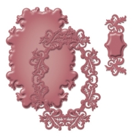 Billede: spellbinders Delightful Foliage, Accent: 3 x 1?