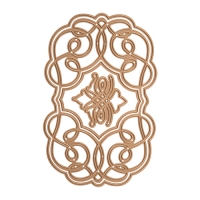 Billede: spellbinders Swirling Grace Etched Dies, Wedding Collection, Frame: 4.35 x 6.80 