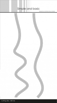 Billede: skære/prægeskabelon bakke og dal med piercing, Simple and Basic die 