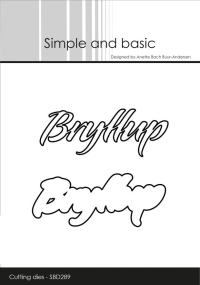 Billede: skæreskabelon Bryllup med skygge, Simple and Basic die 