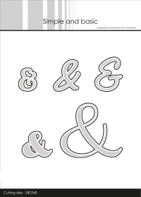 Billede: skæreskabelon & i 6 forskellige udgaver, Simple and Basic die, 