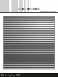 Billede: Simple and Basic 3D Embossingfolder 