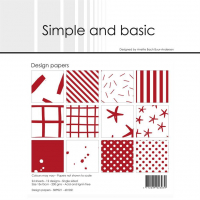 Billede: Simple and Basic Design Papers 15x15cm