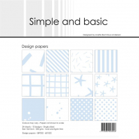 Billede: Simple and Basic Design Papers 15x15cm