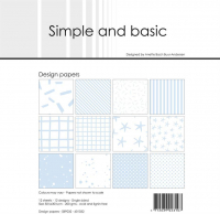 Billede: Simple and Basic Design Papers 30,5x30,5cm 