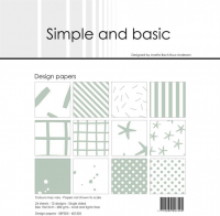 Billede: Simple and Basic Design Papers 15x15cm 