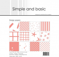 Billede: Simple and Basic Design Papers 15x15cm 