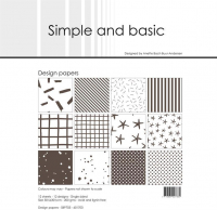 Billede: Simple and Basic Design Papers 30,5x30,5cm