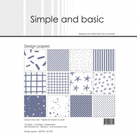 Billede: Simple and Basic Design Papers 30,5x30,5cm