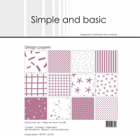 Billede: Simple and Basic Design Papers 30,5x30,5cm 