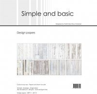 Billede: Simple and Basic Design Papers 30,5x30,5cm