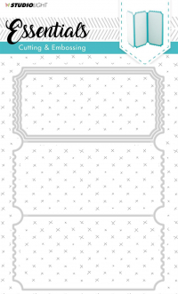 Billede: skæreskabelon STUDIO LIGHT DIES STENCILSL170, førpris kr. 60,00, nupris