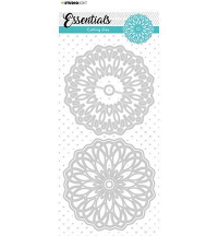 Billede: skæreskabelon 2 doilies, Studio Light Dies 