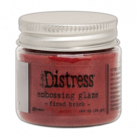 Billede: Ranger • Tim Holtz Distress Embossing glaze Fired brick, TDE70979